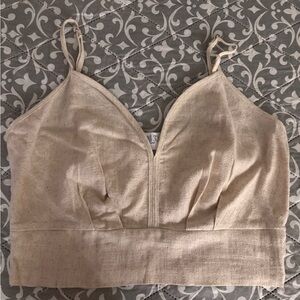 Sienna Sky Beige Linen Set